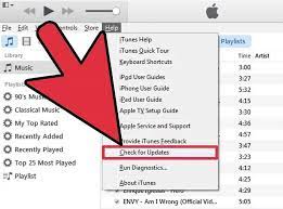 iTunesを最新のものに更新して、一部の曲がiPhoneに同期しない問題を修正する