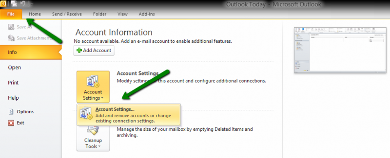 Outlook2010以降のバージョンでSCANPSTの場所を見つけた後の修復