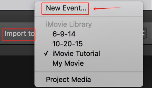 Mac で iMovie 経由で垂直録画