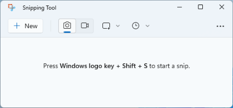 Snipping Toolを使用したWindows 10の画面録画