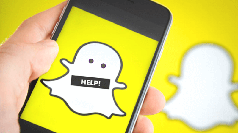 Snapchatがヘルプを送信できませんでした