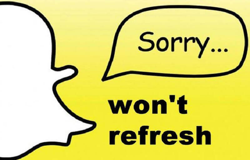 Snapchatが更新できない一般的な理由のリスト