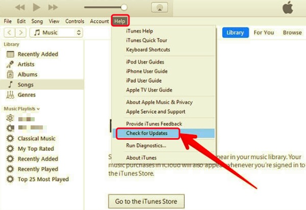 iTunesを更新して、iTunesムービーがダウンロードされない問題を修正する