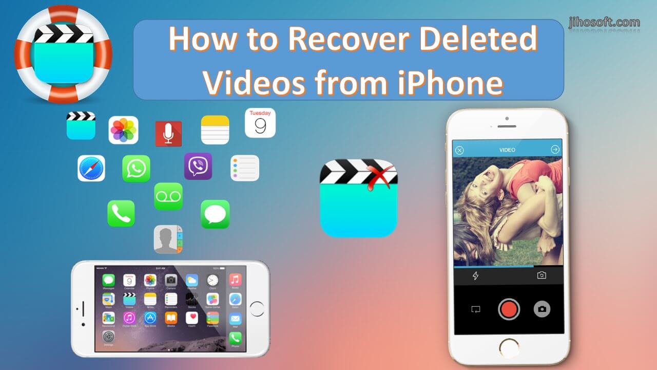 Iphone 1からの削除されたビデオを回復しなさい