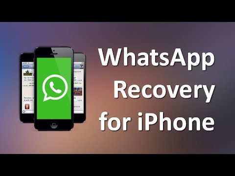 iPhone X / 8 / 7 / 6sのWhatsapp Recoveryを使用する