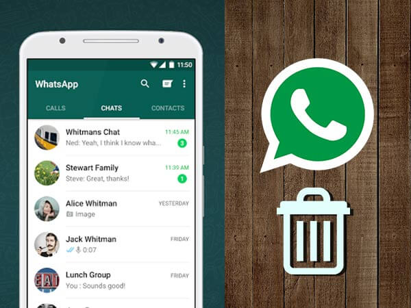 メッセージ履歴でSamsung S8 WhatsAppメッセージを回復する方法