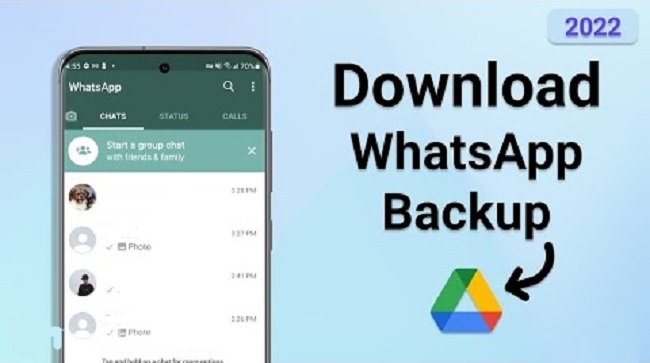 GoogleドライブからWhatsAppバックアップをダウンロードする方法