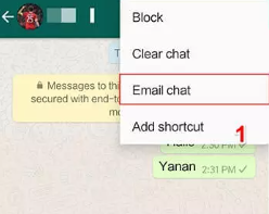 メールを使用して iPhone で WhatsApp メッセージをバックアップする方法