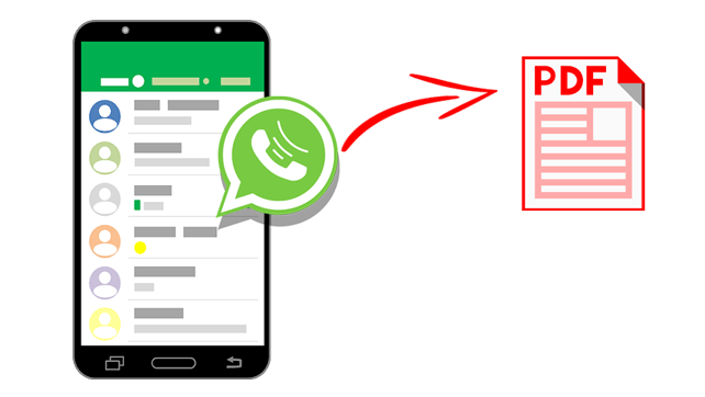 WhatsAppチャットをPDFにエクスポートする方法